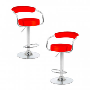 Набор 2 шт Стул барный DOBRIN MARTA, красный