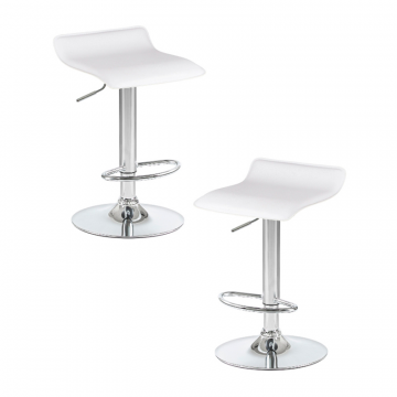 Набор 2 шт Стул барный DOBRIN TOMMY, белый