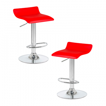 Набор 2 шт Стул барный DOBRIN TOMMY, красный