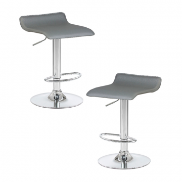 Набор 2 шт Стул барный DOBRIN TOMMY, серый