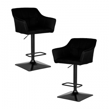Набор 2 шт Стул барный DOBRIN RALF, черный (LAR-106D-28)