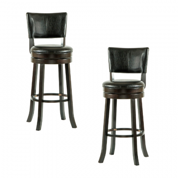 Набор 2 шт Стул барный DOBRIN JOHN BAR, капучино, чёрный