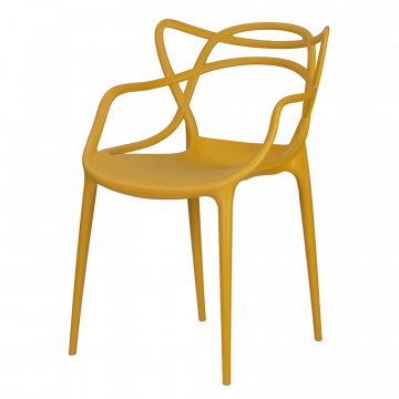 Набор 4 шт Стул обеденный DOBRIN MASTERS, горчичный (Y-03)