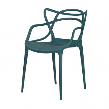 Набор 4 шт Стул обеденный DOBRIN MASTERS, морской волны (G-05)