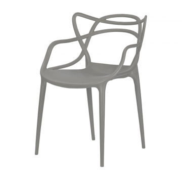 Набор 4 шт Стул обеденный DOBRIN MASTERS, светло-серый (GR-01)