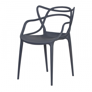 Набор 4 шт Стул обеденный DOBRIN MASTERS, серо-синий (NX-GR-16)