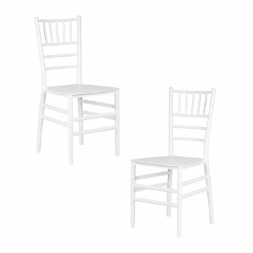 Набор 2 шт Стул обеденный DOBRIN LINDA, белый