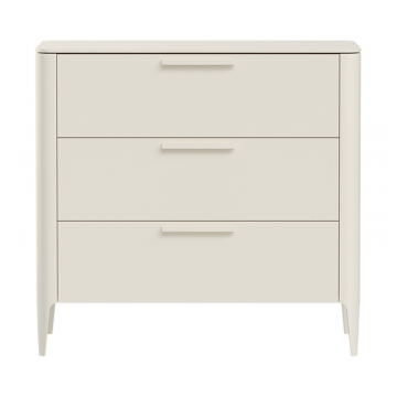 Комод Type 3 ящика ширина 90 см (дымка)