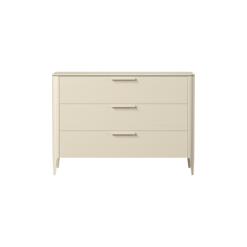 Комод Type oak 3 ящика ширина 120 см (дымка)