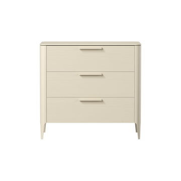 Комод Type oak 3 ящика ширина 90 см (дымка)