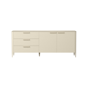 Тумба Type oak 3 ящика 2 двери L (дымка)