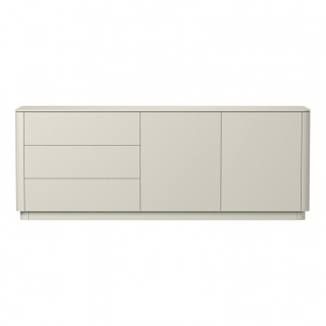 Комод Tammi 3 ящика 2 двери L (дымка)