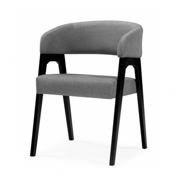 Деревянный стул Невада 1 ткань 234 / черное дерево