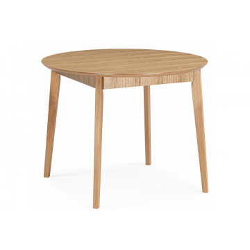 Деревянный стол Форли 100(130)x100 светлое дерево