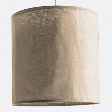 Абажур из жатого льна Thade  единый размер бежевый