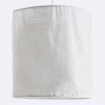 Абажур из жатого льна Thade  единый размер белый