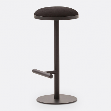 Табурет барный средней высоты TABOU  единый размер черный