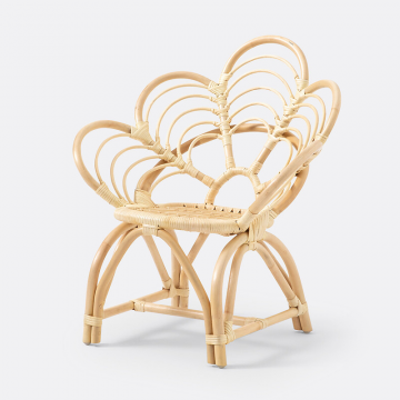 Кресло из ротанга Flores  единый размер бежевый