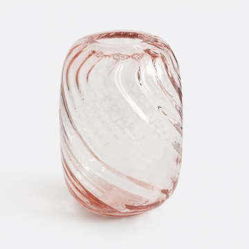 Ваза из цветного стекла В235 см Veroa  единый размер розовый