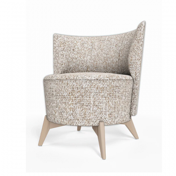 Кресло Bolero 718 металл или массив бука, букле