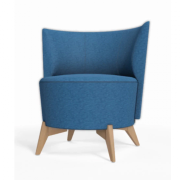 Кресло Bolero 718 металл или массив бука, велюр и кат.4