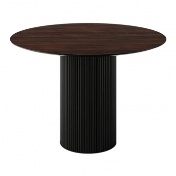 Стол круглый Nolan 120, шпон