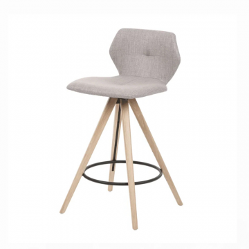 Полубарный стул Mood 1710 массив бука кат.2