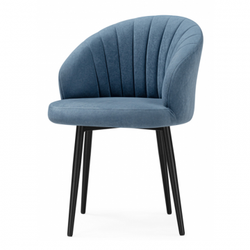 Стул на металлокаркасе Бэнбу marseille 30 данс / черный