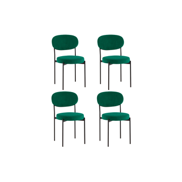 Стул Бриф DD велюр зелёный 4 шт.