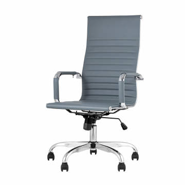 Кресло руководителя TopChairs City серый
