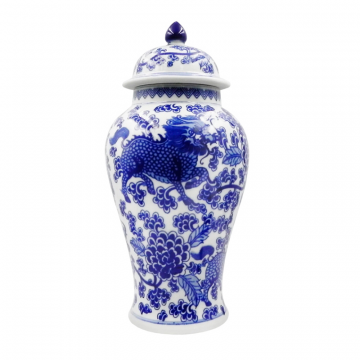 Ваза «Дракон с хризантемой»