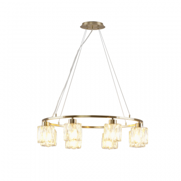 Люстра подвесная Moderli V11685-8P Prismique