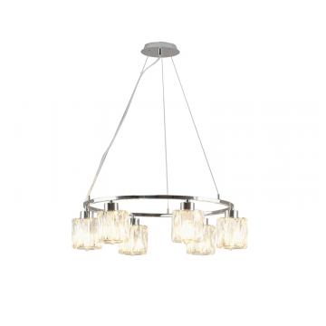 Люстра подвесная Moderli V11707-6P Prismique