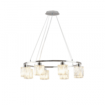 Люстра подвесная Moderli V11708-8P Prismique