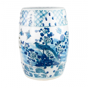 Табурет «Фазан среди цветов»