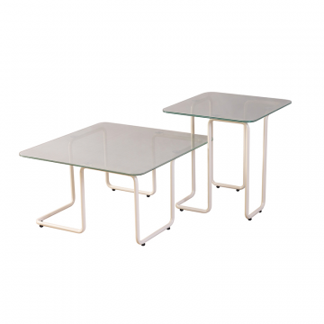 Журнальный столик F2F МЁБИУС белый. Комплект из 2-х шт.