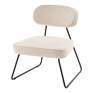 Кресло Kate new ткань букле бежевый