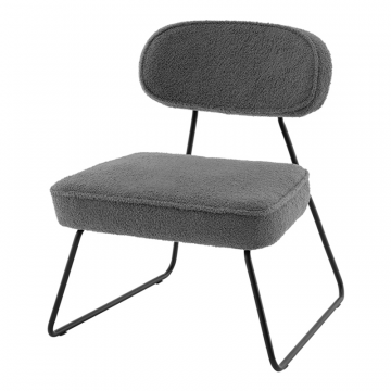 Кресло Kate new ткань букле темно-серый