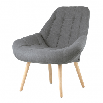 Кресло Олби Квадро серый