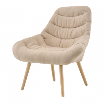 Кресло Олби Страйпс бежевый