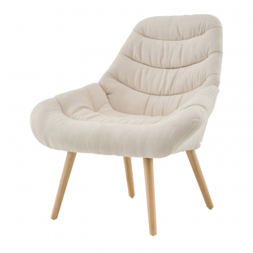 Кресло Олби Страйпс белый