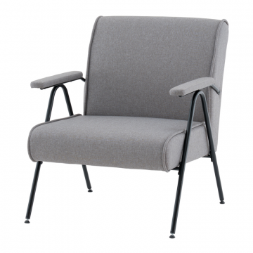 Кресло Эндино рогожка серый