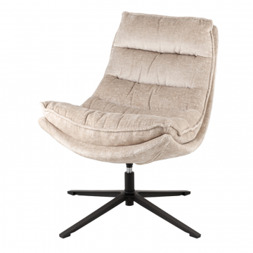 Кресло лаунж Lazy бежевый