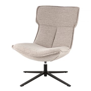 Кресло лаунж Sway светло-серый