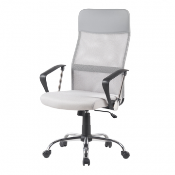 Кресло офисное TopChairs Benefit NEW серое NC