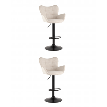 Стул барный Гранд серо-бежевый 2шт.