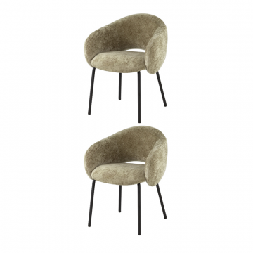 Стул обеденный Bren зеленый 2шт.