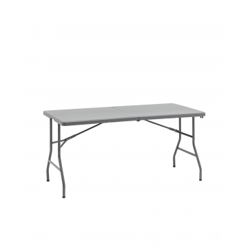 Стол-чемодан складной 152*74*74 серый