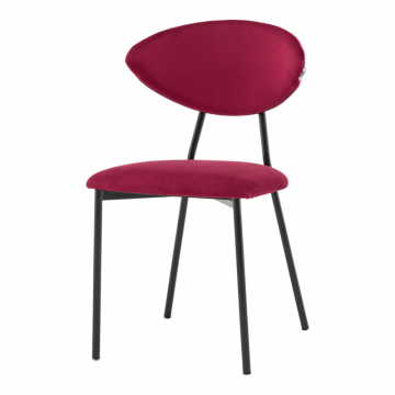 Стул обеденный Квинси велюр винный