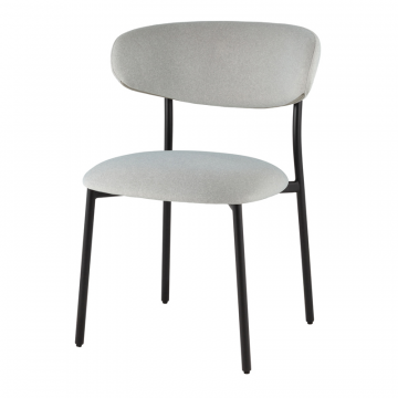 Стул обеденный Ayla светло-серый